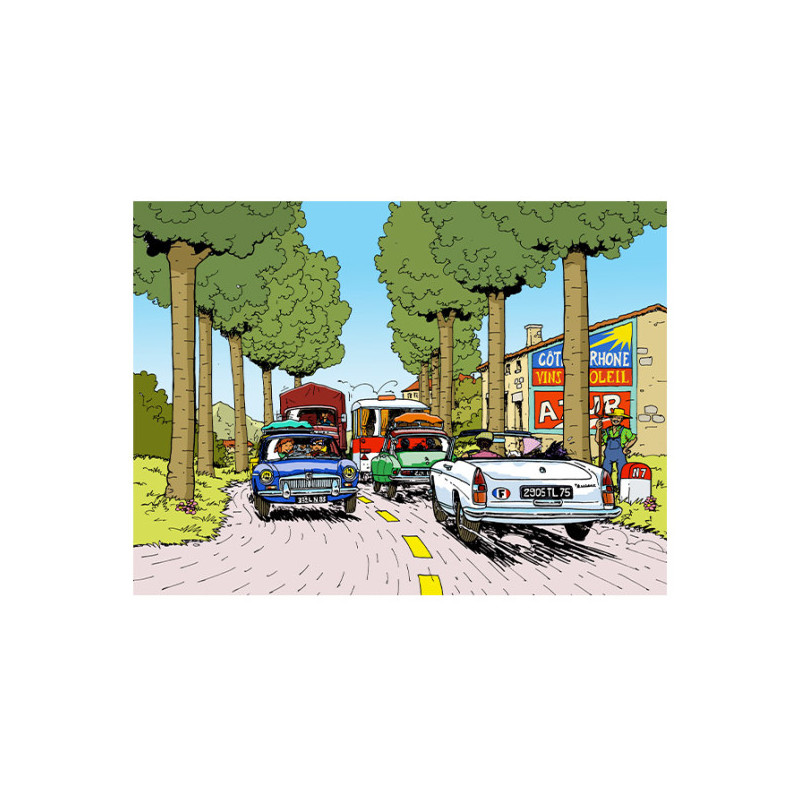 TD020 - La Route des Platanes