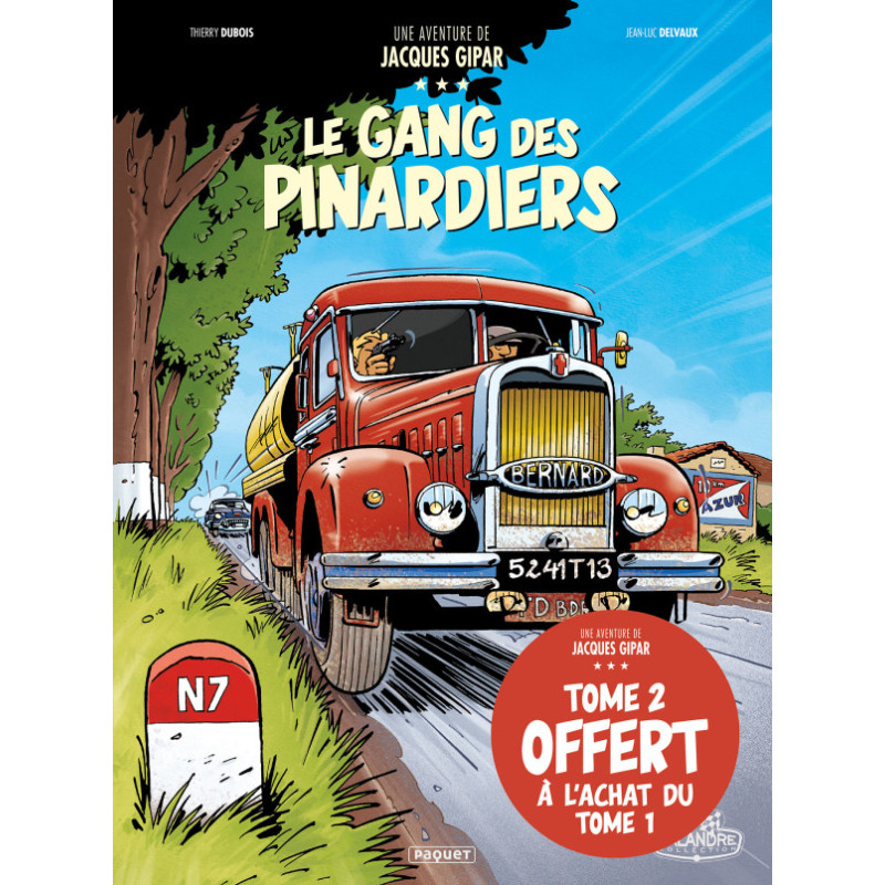 UNE AVENTURE DE JACQUES GIPAR - PACK DECOUVERTE T1+T2 OFFERT